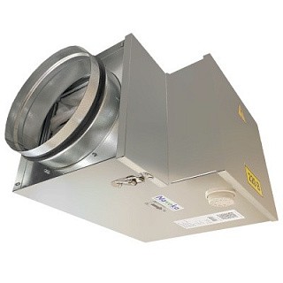 Воздухонагреватель электрический круглый предварительный E (PTC) с термостатом